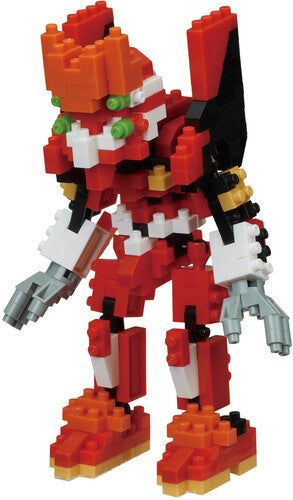 Nanoblock Evangelion Char Coll Production Model-02 - Nanoblock Evangelion Char Coll Production Model-02 - Collectibles