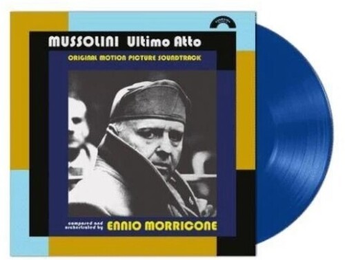 Morricone,ennio - Mussolini Ultimo Atto - O.s.t. - Blue Vinyl - Vinyl Record