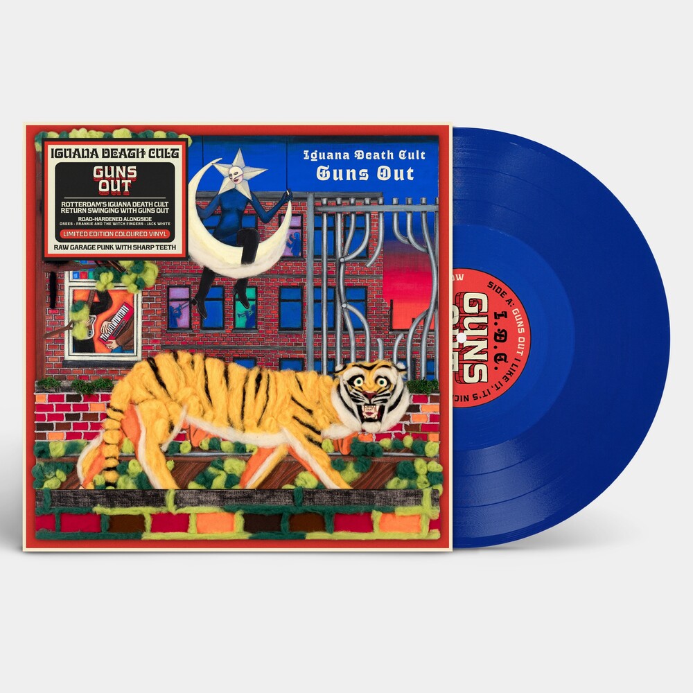 Iguana Death Cult - Guns Out [Deep Ocean Blue Limited Edition]