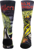 Perri's Iron Maiden Killers Dye Sub Crew Socks - Perri's Iron Maiden Killers Dye Sub Crew Socks - Apparel