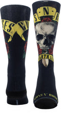 Perri's Guns N' Roses Night Train Crew Socks - Perri's Guns N' Roses Night Train Crew Socks - Apparel