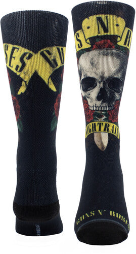 Perri's Guns N' Roses Night Train Crew Socks - Perri's Guns N' Roses Night Train Crew Socks - Apparel