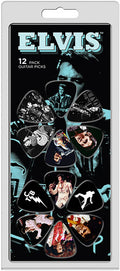 Perri's Elvis Presley Guitar Picks (12 Pack) - Perri's Elvis Presley Guitar Picks (12 Pack) - Musical Instrument