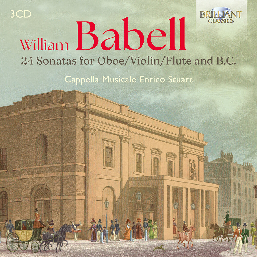 Pre-Order: Babell: 24 Sons For Oboe/Violin/Flute & B.C. Music CD