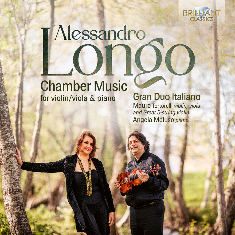 Pre-Order: Longo: Chamber Music For Violin/Viola & Piano Music CD