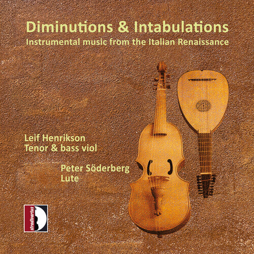 Henrikson,leif - Diminutions & Intabulations - Music CD