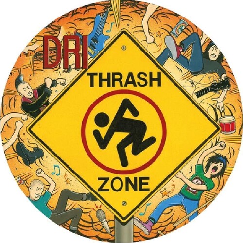 D.r.i. - Thrash Zone - Picture Disc - Vinyl Record