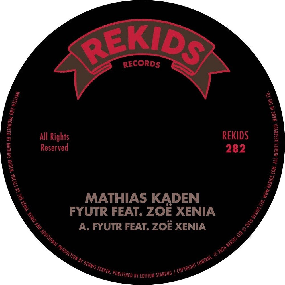 Mathias Kaden - Fyutr (With Dennis Ferrer Remix) [12" Vinyl]