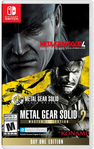 Swi Metal Gear Solid Master Collection Vol 2 (cib) - Swi Metal Gear Solid Master Collection Vol 2 (cib) - Video Game