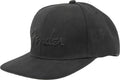 Pluginz Fender Black Flat Bill Hat - Pluginz Fender Black Flat Bill Hat - Novelties