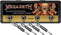 Pluginz Megadeth Mag Jack Rack Megadeth Logo 4 Key - Pluginz Megadeth Mag Jack Rack Megadeth Logo 4 Key - Novelties