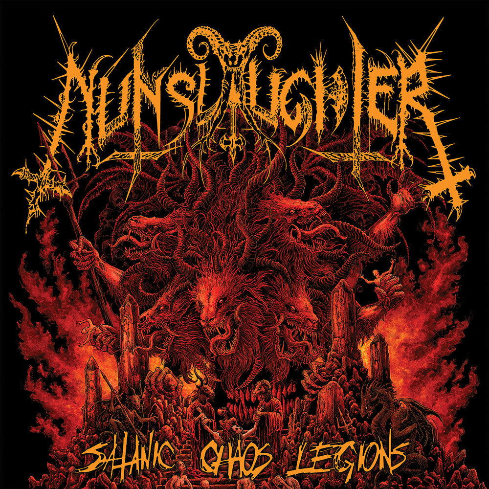 Nunslaughter - Satanic Chaos Legions [Red]