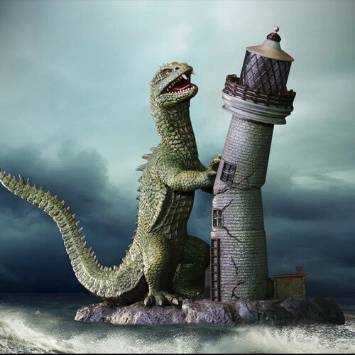 Rhedosaurus Lighthouse Attack Resin Statue - Rhedosaurus Lighthouse Attack Resin Statue - Collectibles