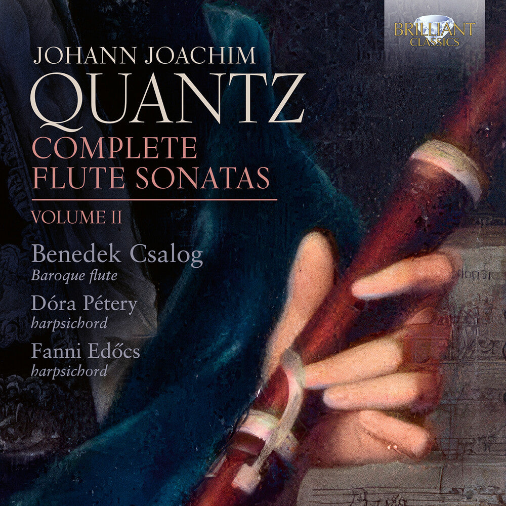 Pre-Order: Quantz: Complete Flute Sons Vol. 2 Music CD