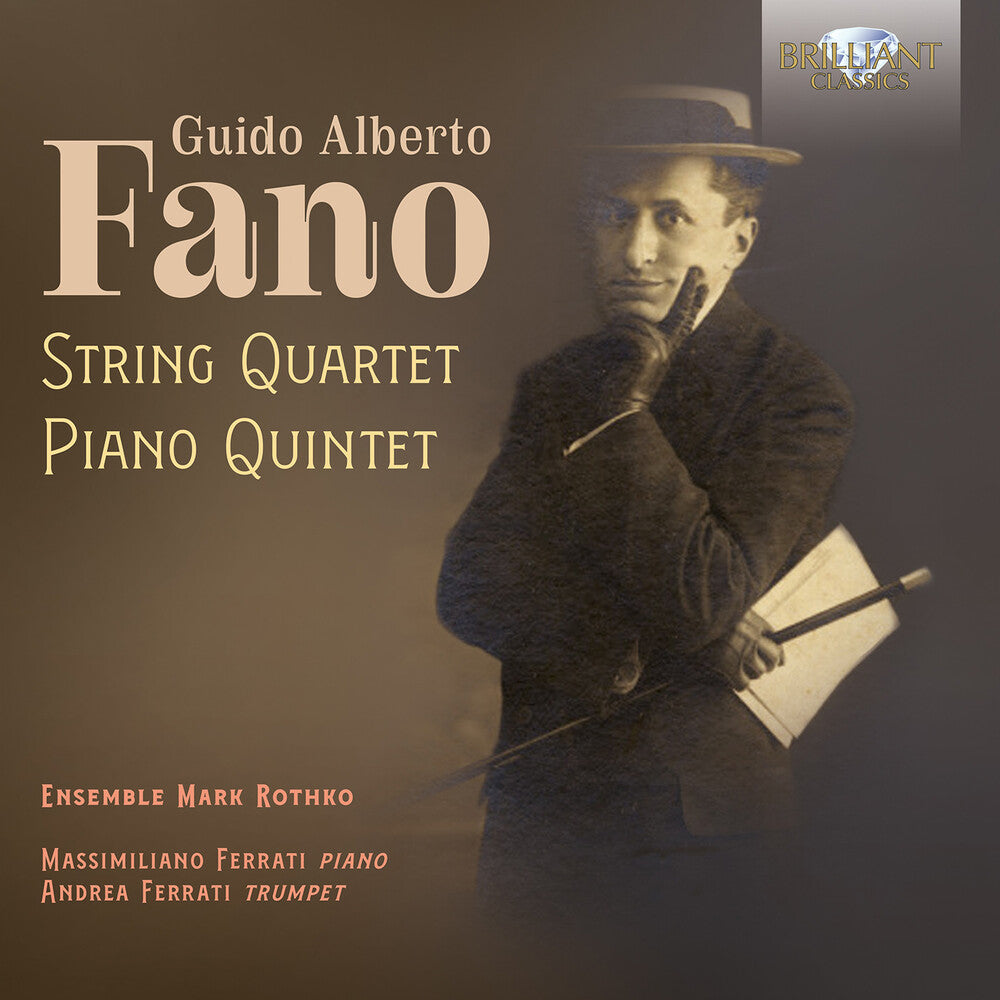 Pre-Order: Fano: Str Quartet & Pno Quintet Music CD