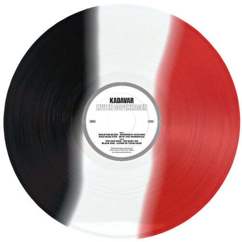 Kadavar - Live In Copenhagen - Black Clear & Red Vinyl - Vinyl Record
