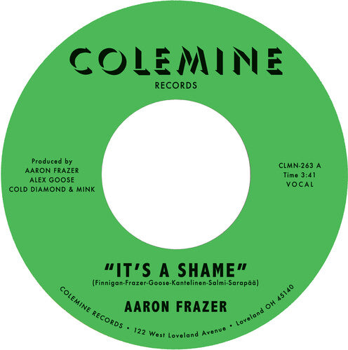 Frazer,aaron - It's A Shame B/w The Fool - Green - Vinyl Record