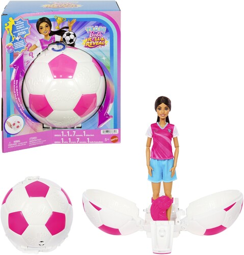 Barbie Career - Barbie Career Burst Ball Soccer - Collectibles