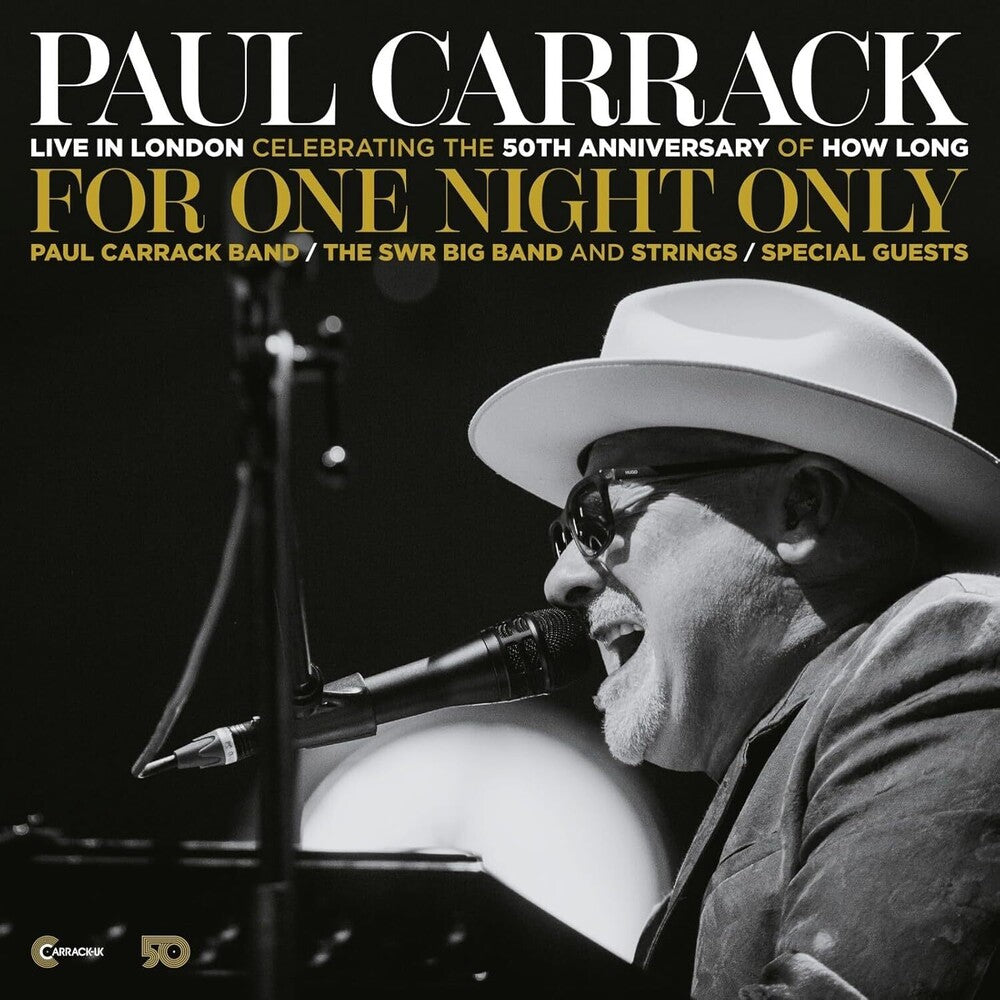 Paul Carrack - For One Night Only - Live In London (Uk) [CD]
