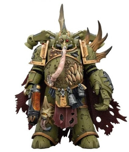 Wh40k Death Guard Plague Marine Champ Figure - Wh40k Death Guard Plague Marine Champ Figure - Collectibles
