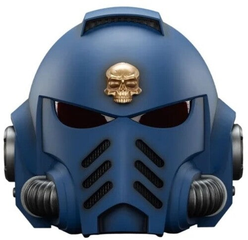 Wh40k Ultramarines Captain Mkx 1/1 Scale Helmet - Wh40k Ultramarines Captain Mkx 1/1 Scale Helmet - Collectibles
