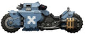 Wh40k Space Wolves Combat Bike 1/18 Scale Vehicle - Wh40k Space Wolves Combat Bike 1/18 Scale Vehicle - Collectibles