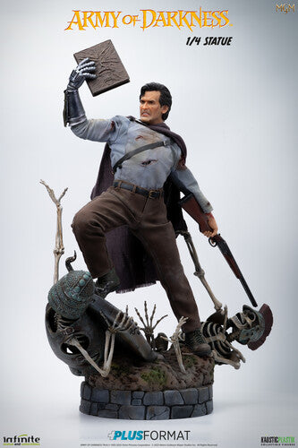 Army Of Darkness Ash 1/4 Scale Plus Format Statue - Army Of Darkness Ash 1/4 Scale Plus Format Statue - Collectibles