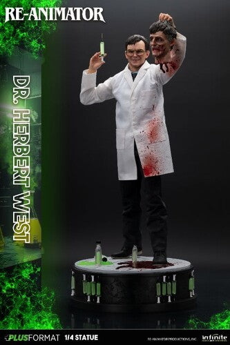 Re-animator Dr Herbert West 1/4 Plus Format Statue - Re-animator Dr Herbert West 1/4 Plus Format Statue - Collectibles