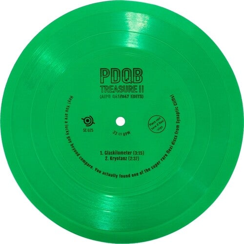 Pdqb - Treasure Ii - Vinyl Record