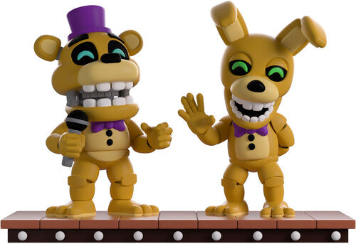 Youtooz - Fnaf Fredbear & Spring Bonnie Figs - Youtooz - Fnaf Fredbear & Spring Bonnie Figs - Collectibles
