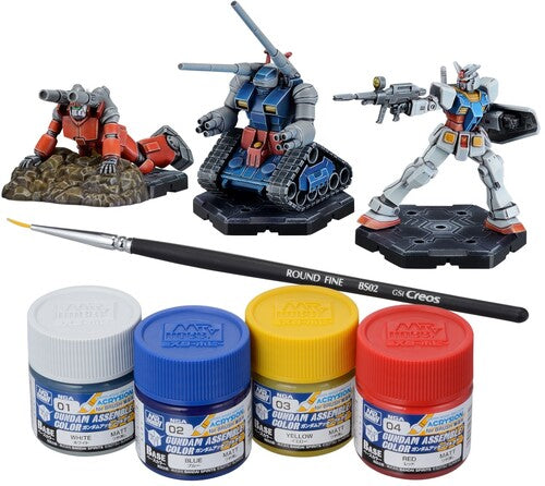 Gundam Assemble Paint Pack 01 [pa01] - Gundam Assemble Paint Pack 01 [pa01] - Collectibles