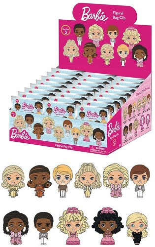 Barbie 3d Foam Bag Clip Series 3 24pc Blind Bag Pd - Barbie 3d Foam Bag Clip Series 3 24pc Blind Bag Pd - Collectibles