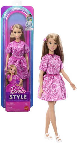 Barbie Fashionista - Barbie Fashionista Pink Paisley - Collectibles