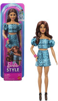 Barbie Fashionista - Barbie Fashionista Teal Animal Print - Collectibles