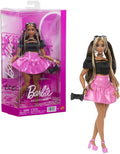 Barbie Deluxe Style - Barbie Deluxe Style Black Top Pink Skirt Set - Collectibles