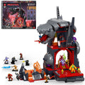 Mattel Brick Shop Masters Of The Universe - Mattel Brick Shop Motu Clash At Snake Mountain - Collectibles