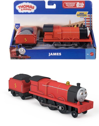 Thomas & Friends - Thomas & Friends Motorized James And Tender - Collectibles