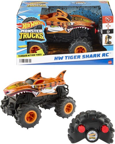 Hot Wheels - Hot Wheels Monster Truck Rc 1:24 Tiger Shark - Collectibles