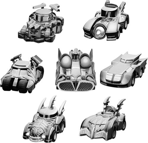 Batman Series Batmobile Car Electroplated 7ct Pdq - Batman Series Batmobile Car Electroplated 7ct Pdq - Collectibles