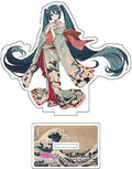 Miku X Ixima Acrylic Great Wave Stand - Miku X Ixima Acrylic Great Wave Stand - Collectibles