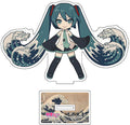 Miku X Ixima Acrylic Great Wave Chibi Stand - Miku X Ixima Acrylic Great Wave Chibi Stand - Collectibles