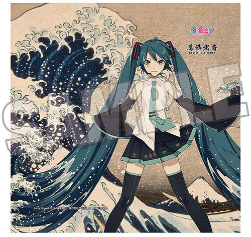 Hatsune Miku Hand Towel Great Wave Off Kanagawa - Hatsune Miku Hand Towel Great Wave Off Kanagawa - Special Products