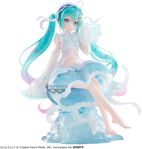 Hatsune Miku - Evolve Clearluxe Jellyfish Statue - Hatsune Miku - Evolve Clearluxe Jellyfish Statue - Collectibles