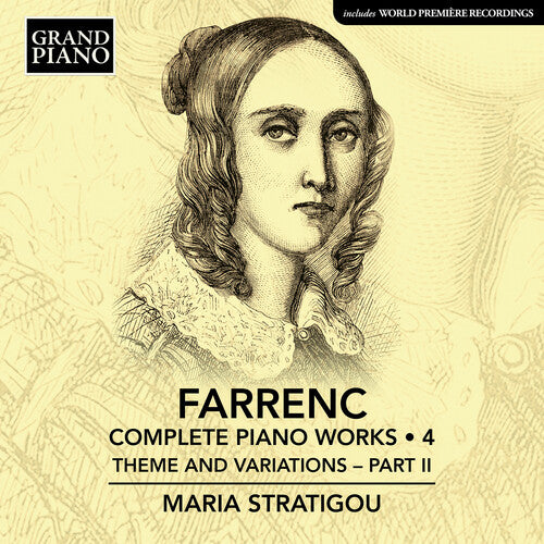 Stratigou,maria - Farrenc: Complete Pno Works Vol. 4 - Music CD
