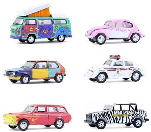 1:64 Club V-dub Series 21 6pk Die-cast Asst - 1:64 Club V-dub Series 21 6pk Die-cast Asst - Collectibles