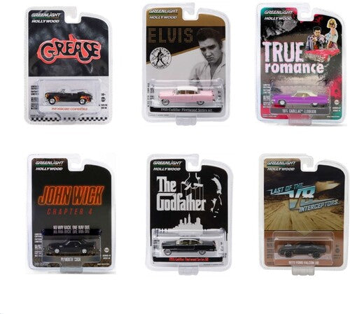 1:64 Hollywood Greatest Hits 2 6pk Die-cast Asst - 1:64 Hollywood Greatest Hits 2 6pk Die-cast Asst - Collectibles