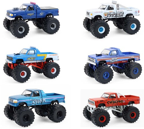 1:64 Kings Of Crunch Series 16 6pk Die-cast Asst - 1:64 Kings Of Crunch Series 16 6pk Die-cast Asst - Collectibles