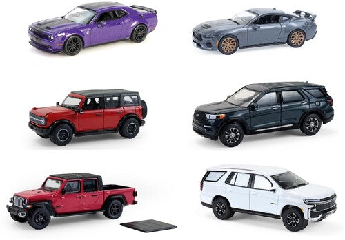 1:64 Showroom Floor Series 7 6pk Die-cast Asst - 1:64 Showroom Floor Series 7 6pk Die-cast Asst - Collectibles