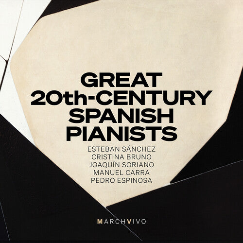 Sanchez,esteban - Great 20th-century Spanish Pianists (live) - Music CD