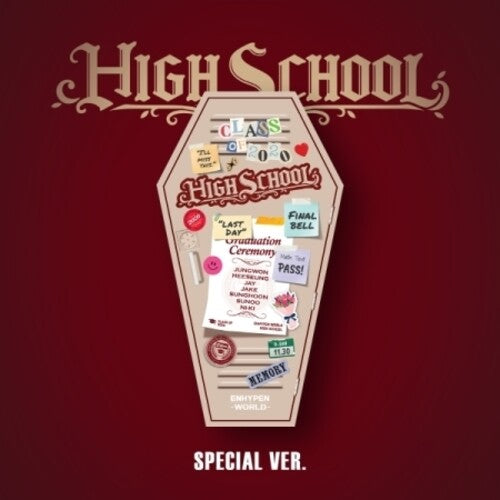 Enhypen - Enhypen World Coupon Card Collection - High School - Collectibles